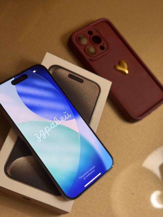 Iphone 15 pro 128gb Като нов