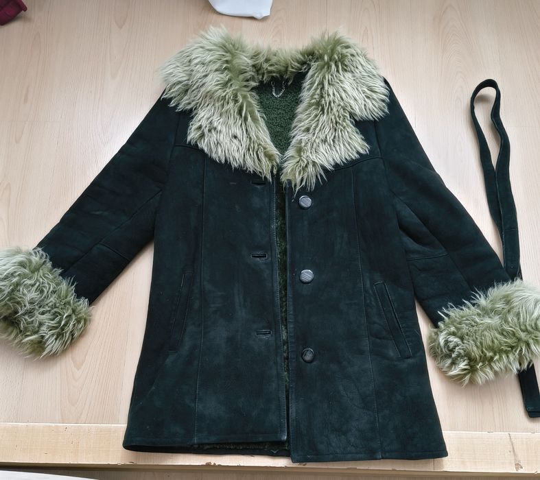 Haina cojoc dama piele naturala