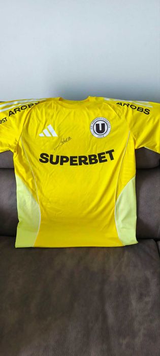 Tricou original de joc "U Cluj", Jovo Lukic, nr.17, cu semnatura