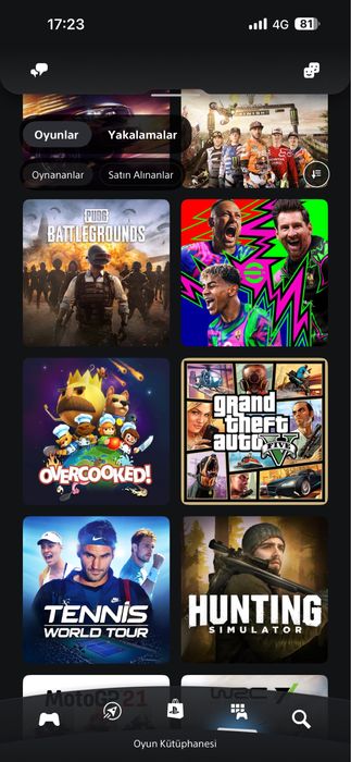 Playstation 5 с диск + 2 джойстика + 13 игри