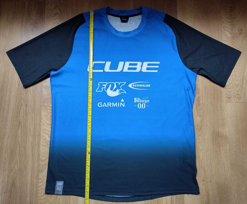 CUBE Vertex Actionteam FOX JERSEY - мъжка вело екипировка XXL