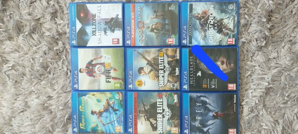 Игри за PS4, запазени