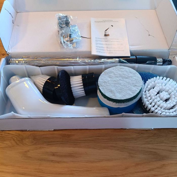 НОВА! Електрическа четка, 8 в 1, телескопична дръжка