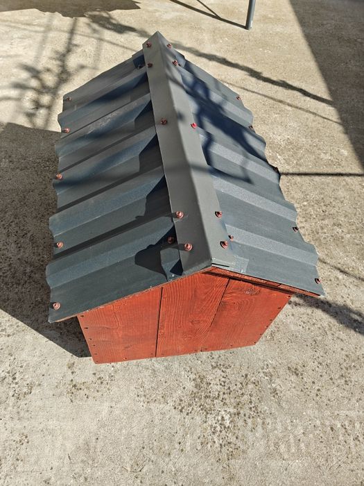 Cușcă de câine din scândură groasa