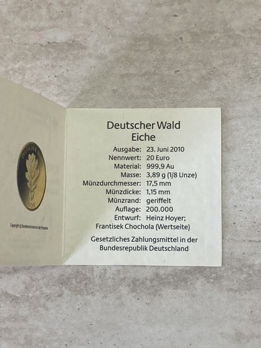 Златен сет монети 24K