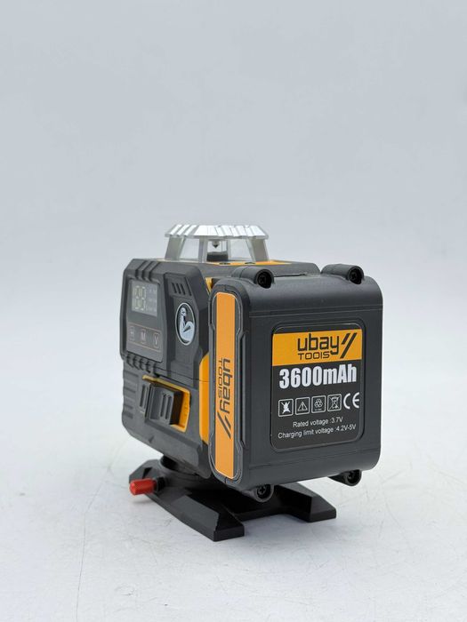 Лазерный уровень Ubay UB-4C, Аккумулятор 3600 mAh (2 шт), Пульт, Очки