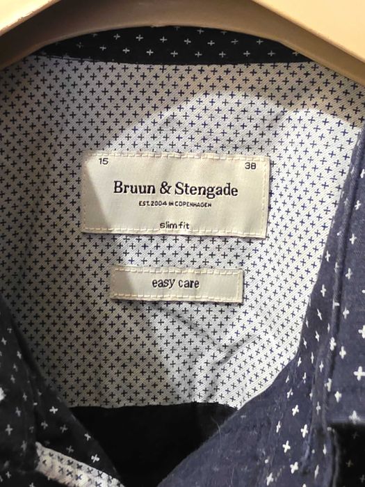 Мъжка риза Bruun & Stengade slim fit