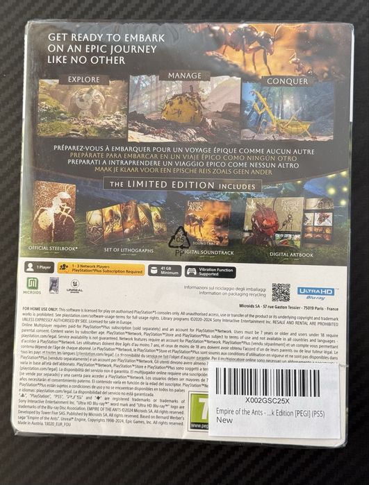 Empire of the Ants - Limited Steelbook Edition PS5