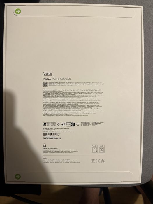 Ipad air 13 inch 256 gb space grey nou sigilat