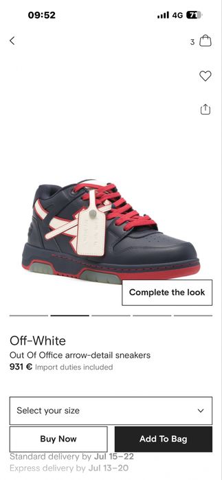 Vind smeakers off -white