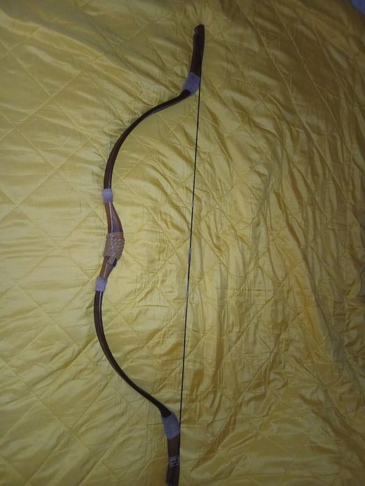 Уникален! Традиционен лък рикърв 26 инча, 28 либри