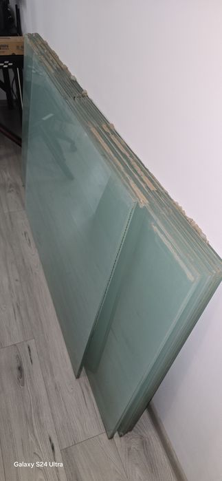 Sticlă mată dublă terasă