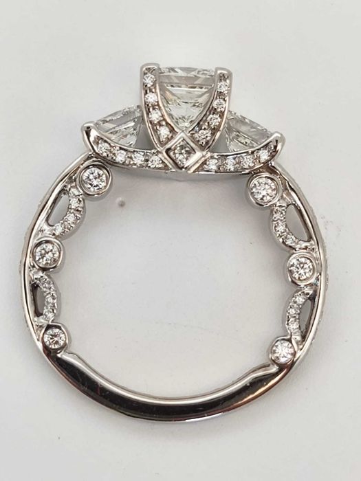 Inel 14k Verragio cu diamante 3ct Unlike any Other!