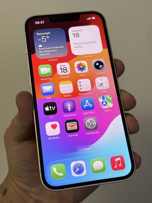 Apple iPhone 14, 128GB, 5G, Starlight / Battery 86% / Excelent - Cutie