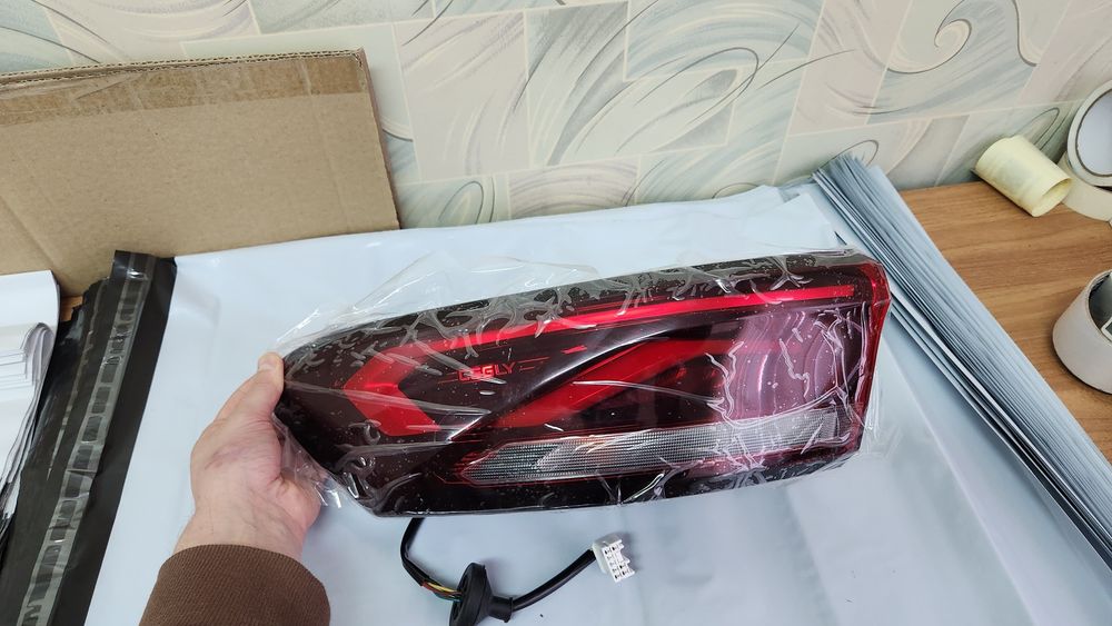 Фара Geely задняя левая