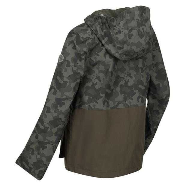 Детско камуфлажно водоустойчиво яке Regatta Hywell Waterproof Jacket размер от 7 до 13 годишни