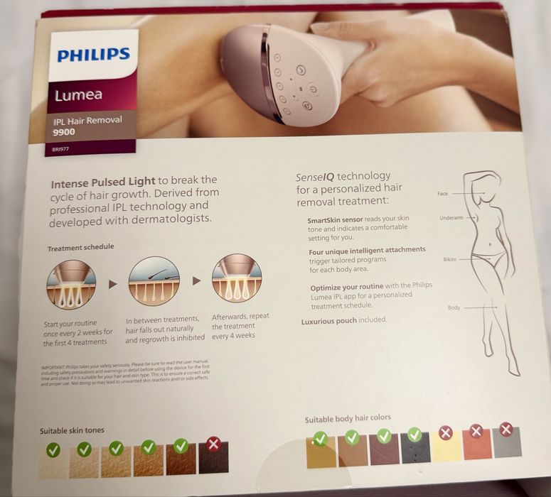 Epialtor IPL Philips Lumea 9900