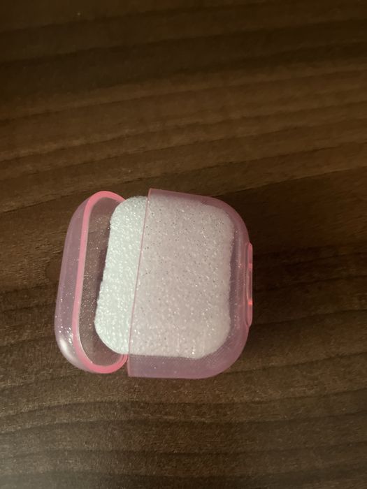 Husa Airpods 3 cu sclipici roz