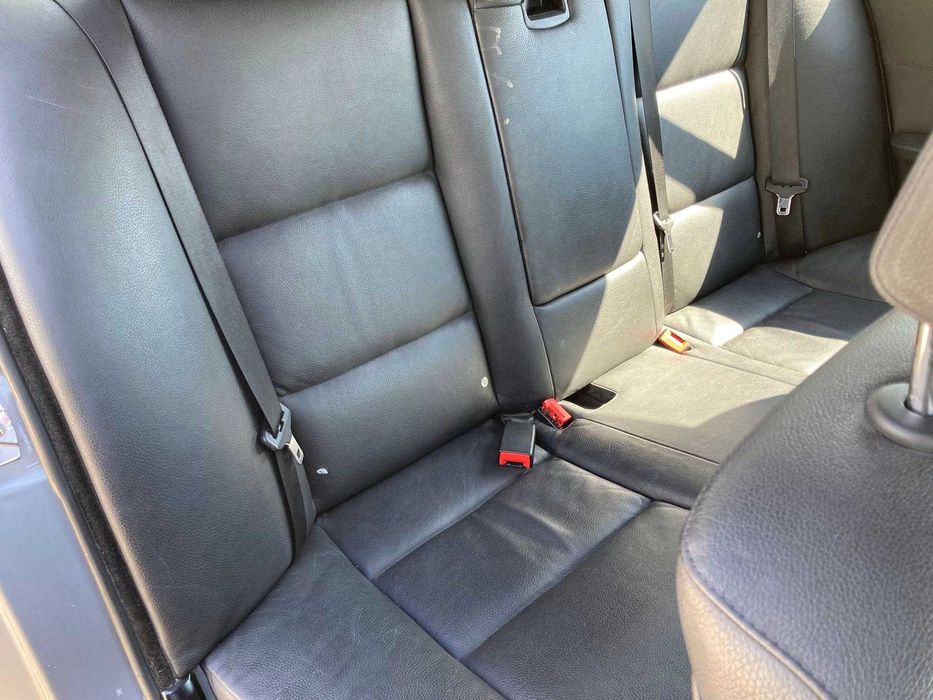 Черен кожен салон бмв е60 фейслифт