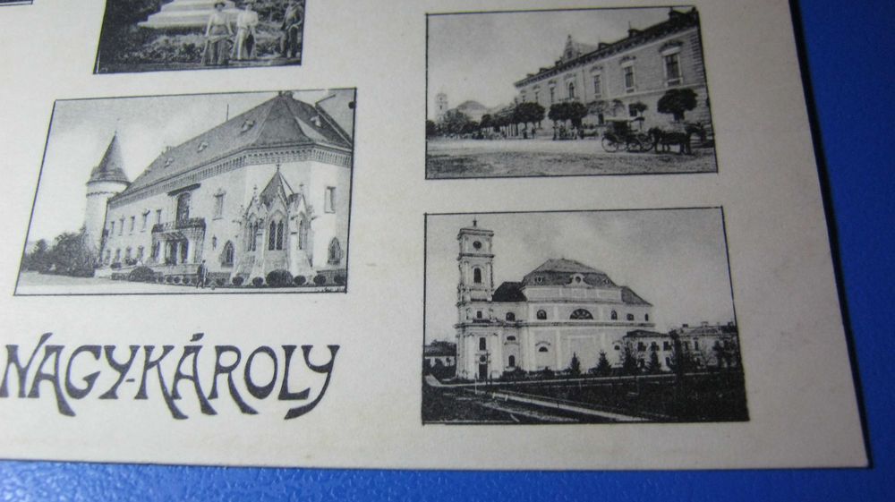 Ilustrata veche/Carte Postala,CAREI,NAGYKAROLY,1918