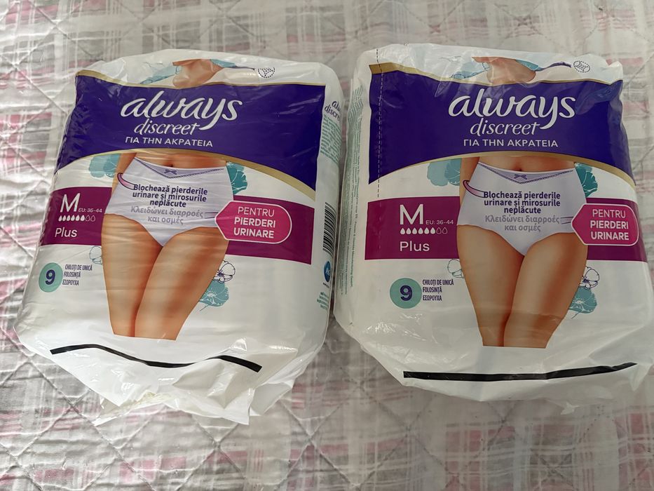Chiloți de unică folosință/ postpartum/ incontinență urinară