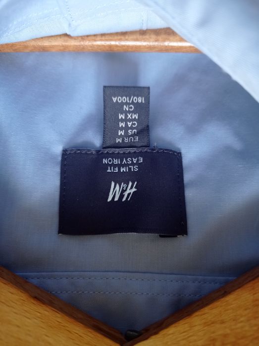 Мъжка риза HM slim fit iron, номер М