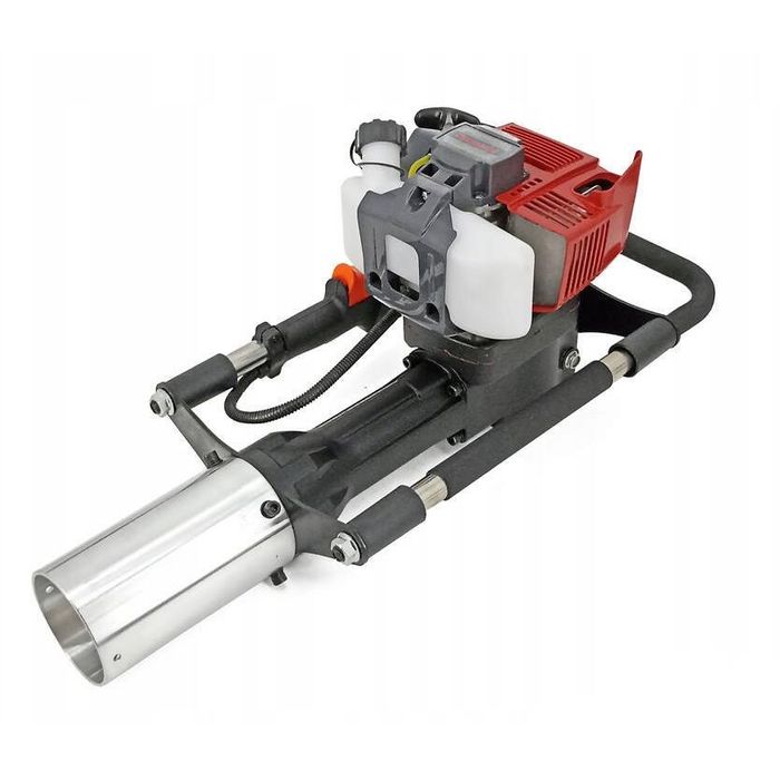 Masina batut si infip stalpi gard, pe benzina, motor in 2 timpi,