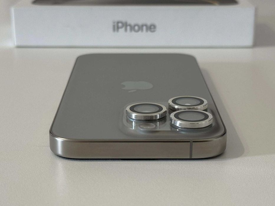 Бартер! Като НОВ! Гаранция! iPhone 16 Pro Natural Titanium (Сив) 93%