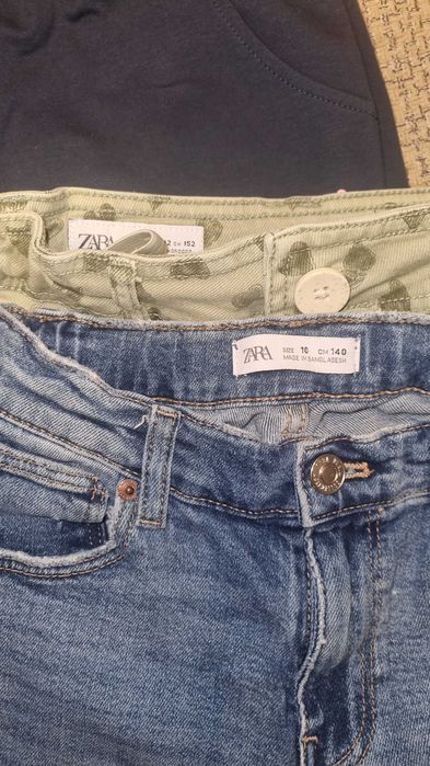 Дънки анцунг Зара, Манго