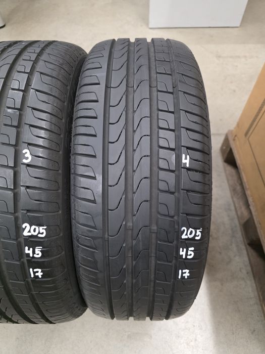 205/45/17 4бр.PIRELLI Cinturato P7 Неразличими от НОВИ-DEMO-BMW