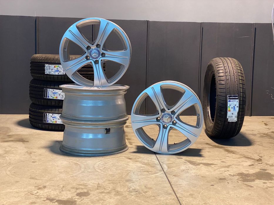 Set 4 Jante aliaj  17 5x112 Originale Mercedes E Class W213 C Class