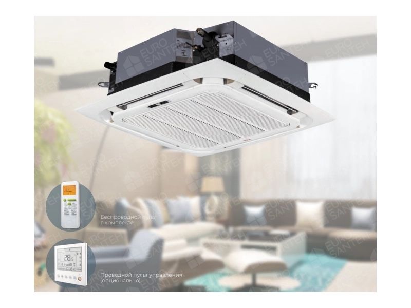 TCL inverter  Кассетный кондиционер 60 Btu