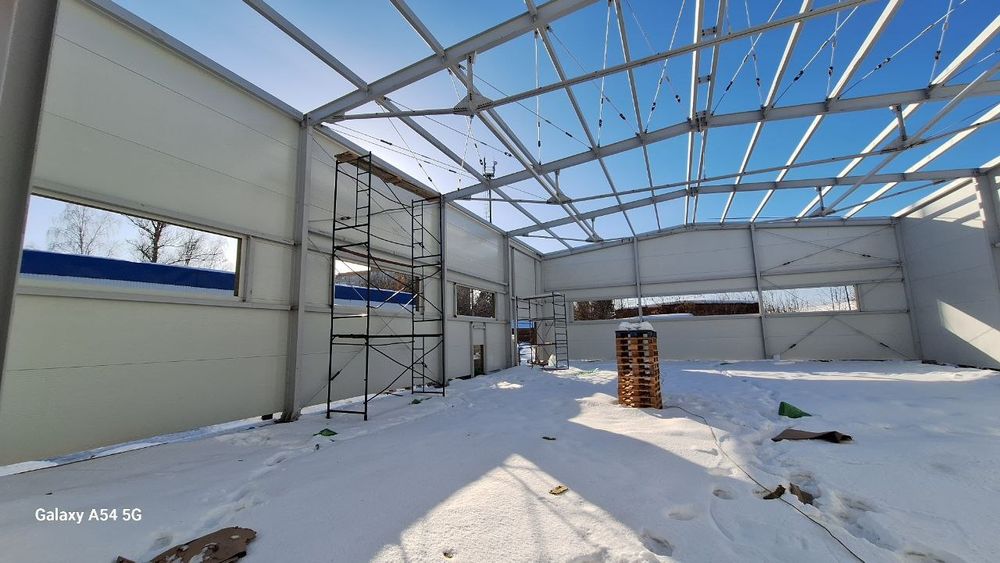 Металлоконструкции из сэндвич-панелей завод производитель