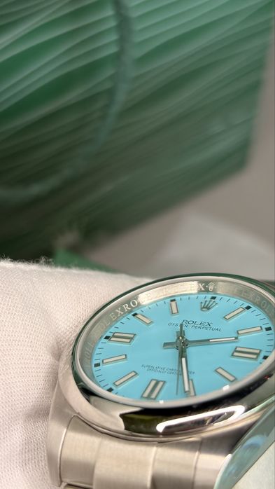 Rolex Oyster Perpetual „Tiffany Blue“