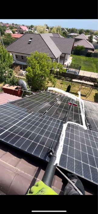 Spalare curatare panouri fotovoltaice Braila Galati  Tecuci  Matca