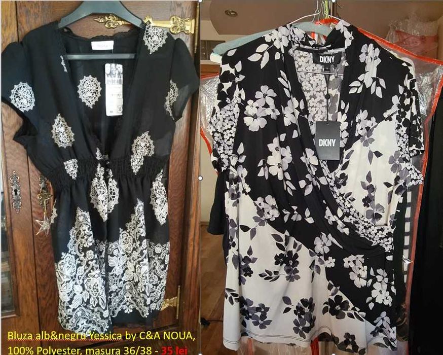 Imbracaminte noua cu eticheta: Blugi, Pantaloni, Bluza, Hanorac, Trico