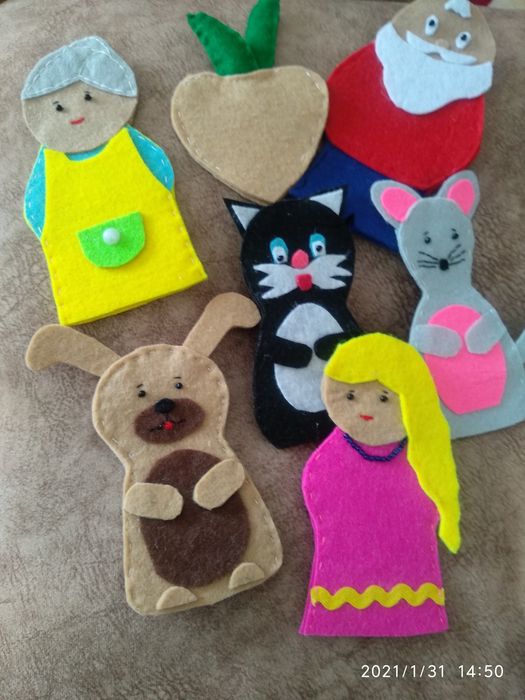 Кукольный театр пальчиковый