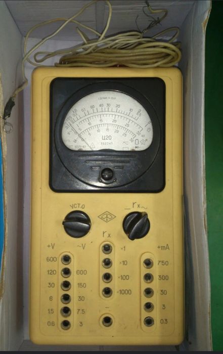 ампервольтомметр (мультиметр) Ц20.