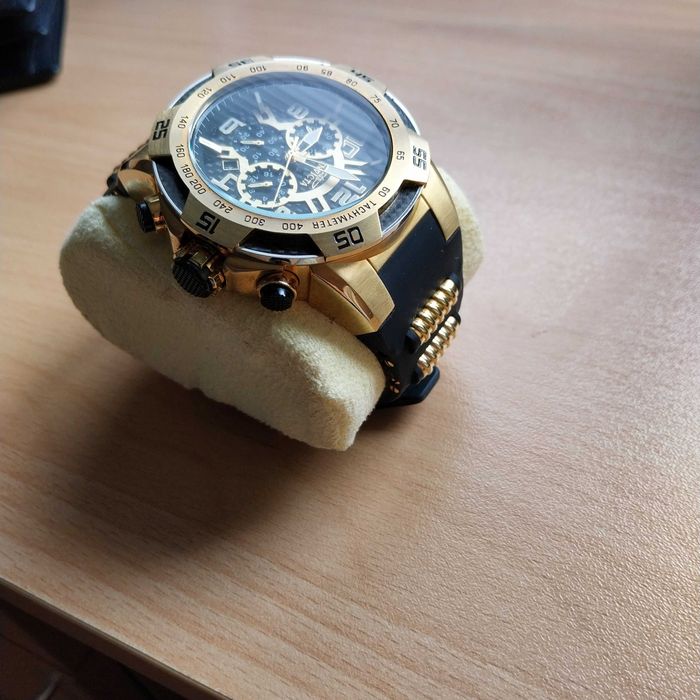 Invicta Speedway Men's Black Watch - 24234