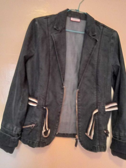 Дамско дънково сако