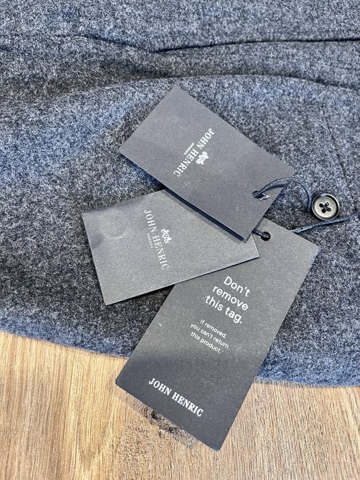 Классические фланелевые (шерстяные) брюки John Henric