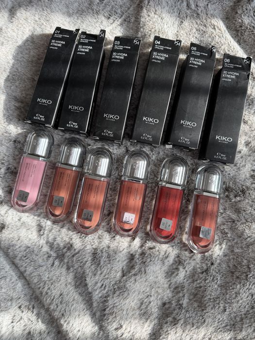 KIKO Milano – 3D Hydra Xtreme Lipgloss (Gama Neagră)