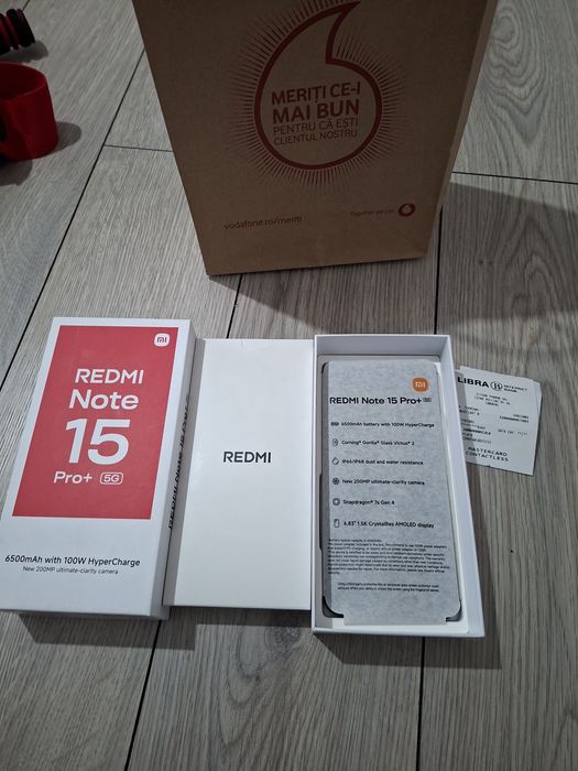 Redmi note 15 pro  plus 12 GB RAM cu 512 memorie