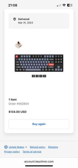 Клавиатура - Keychron K8 Pro