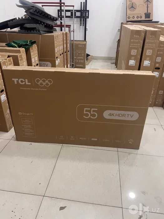 Телевизор TCL 55V6C HDR 4K GoogleTV Доставка Бесплатно 24/7 установка