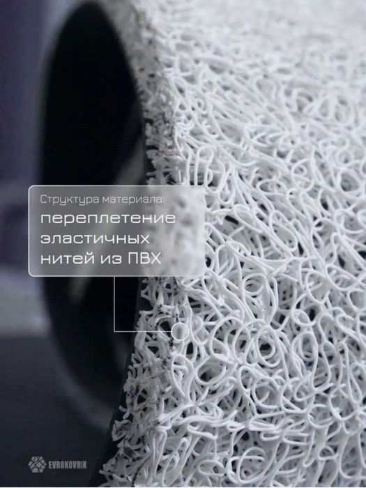 Gilamcha Коврик придверный в ванную, в прихожую коридор,ПВХ полиэстер