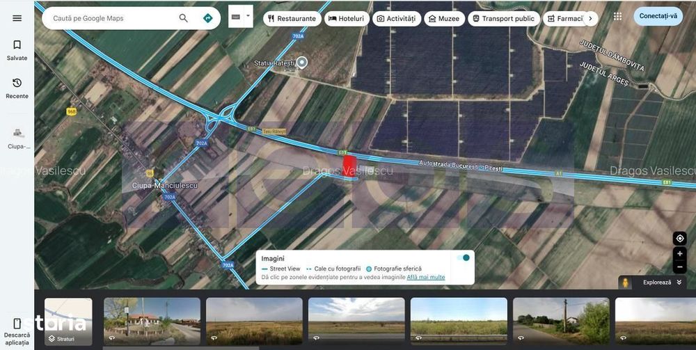 Vanzare Teren Excpetional | Autostrada A1 |  Bucuresti -Pitesti