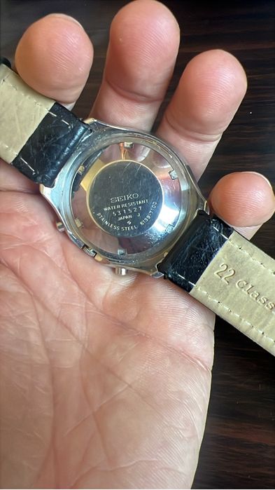 Seiko helmet chronograph