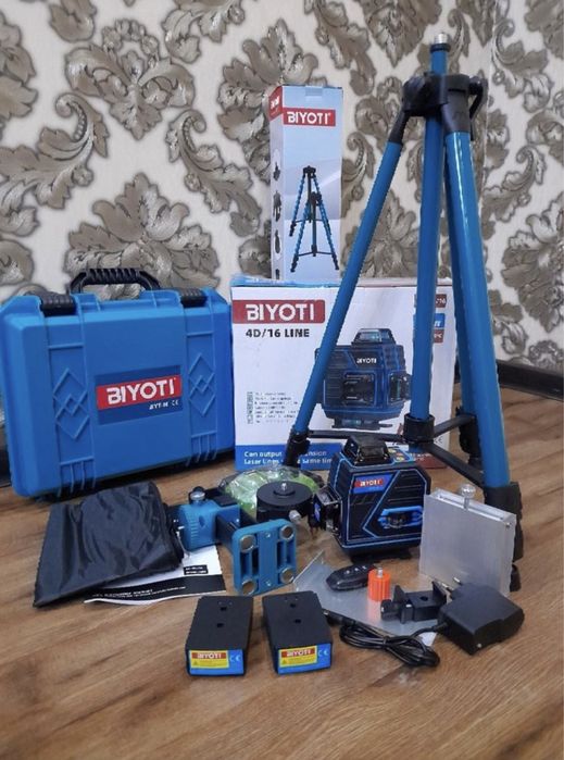 Лазерный уровень “Biyoti” 4d  360*/16Line