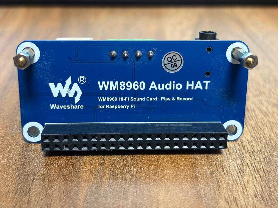 Waveshare WM8960 Audio HAT для Raspberry Pi